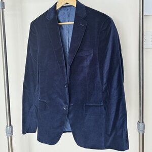 Alfani Men's Slim-Fit Solid Velvet Blazer (40R)